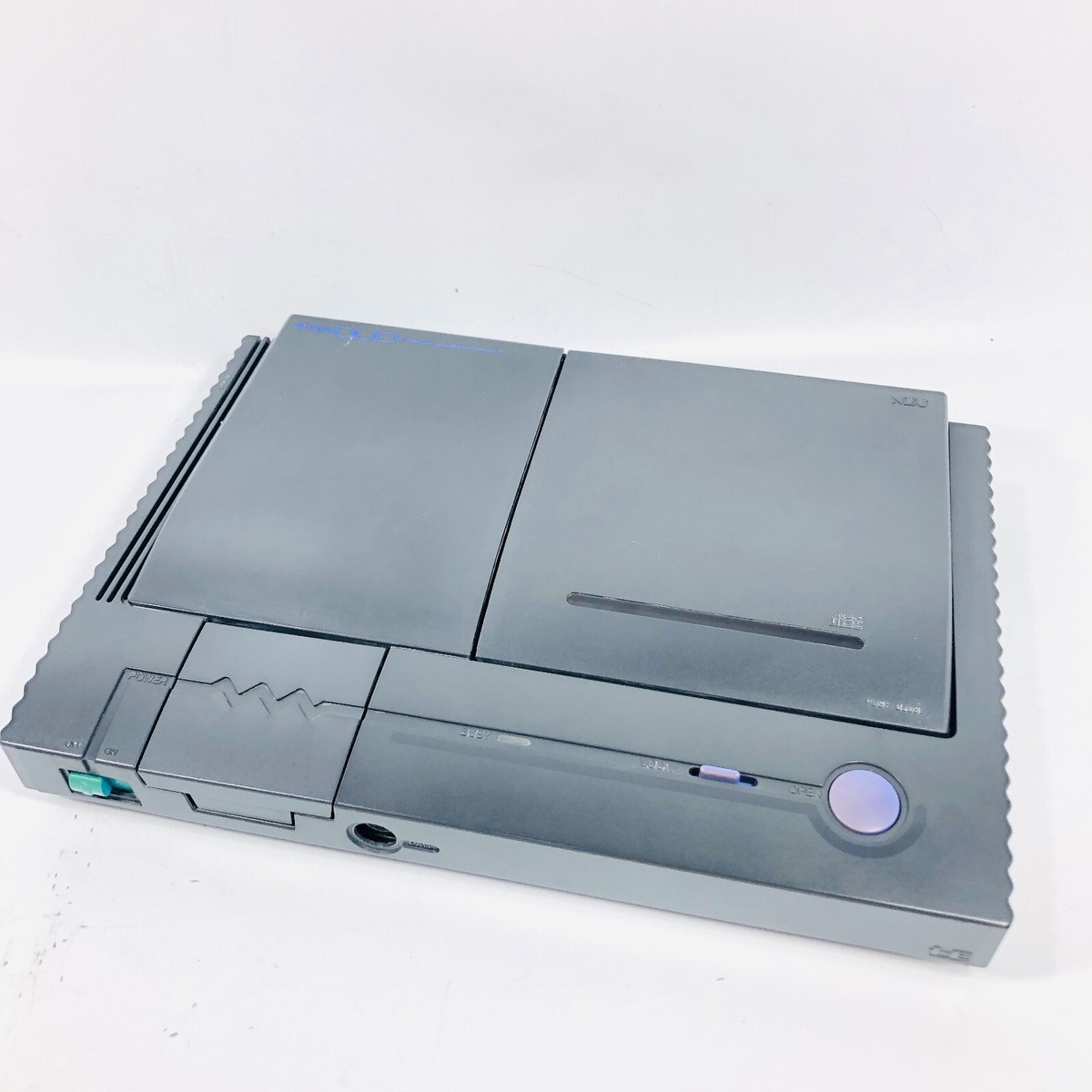 PC Engine DUO ブラックPI-TG8 PC Engine DUO Console system PI-TG8 NEC Tested NTSC-J Black
