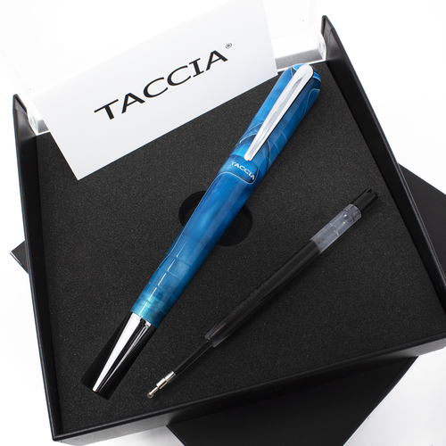 Taccia Callisto Ballpoint Pen in Europa Ocean Design: (TCA-65BP-EO)