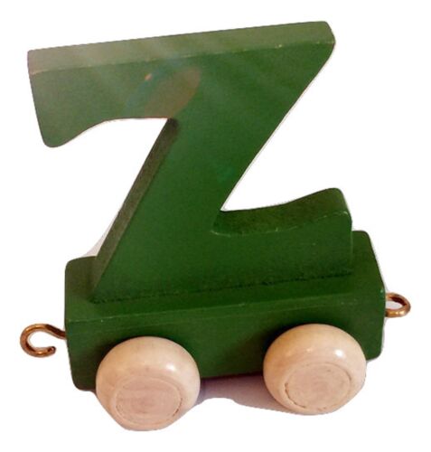 Colourful Wooden Name Train Letters for Personalised Children Name - Picture 44 of 48