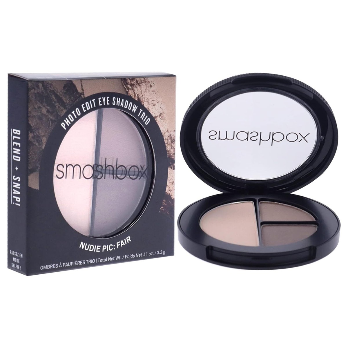 Smashbox Photo Edit Eyeshadow Trio - Nude Pic Fair, 0.11 Ounce | eBay