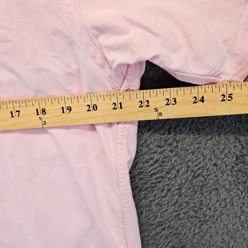 Aape By A Bathing Ape Shirt Men Size XL Pink Short Sleeve Button Up - Picture 6 of 13