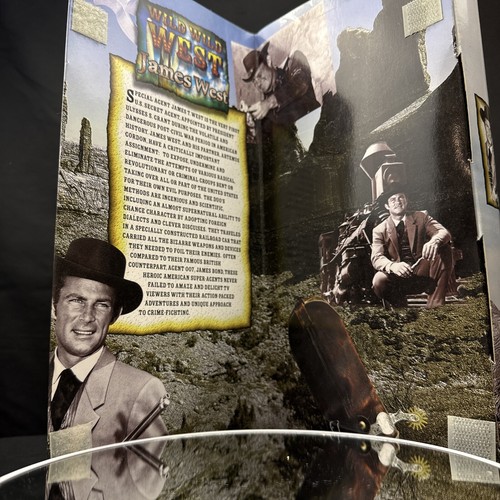 The Best Of Wild Wild West James West Posable Figure Limited Edition 1 Of 12000 - Picture 20 of 21
