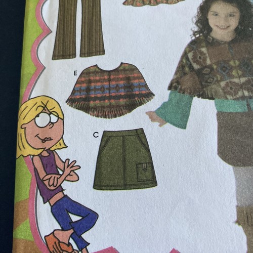 Simplicity Disney Lizzie McGuire Sewing Pattern Size 3456 Child & Girls Uncut - Picture 4 of 9