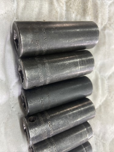 Snap-on Impact Sockets 7 Pc 3/8" Drive Deep Well USA 3/4-3/8 - Bild 3 von 5