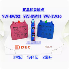 1PC New IDEC Auxiliary double contact YW-EW20 2NO #LL