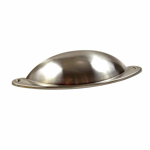 Handles Modern Kitchen/Bathroom Cabinet Hardware Cup Pull Knob Brush Nickel KPT - Picture 5 of 11