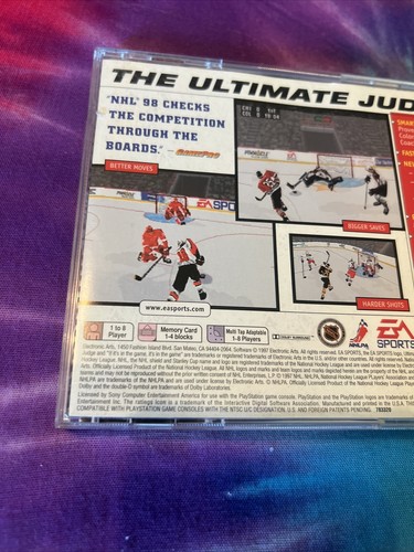 NHL 98 PS1 PlayStation 1 - Bild 5 von 10
