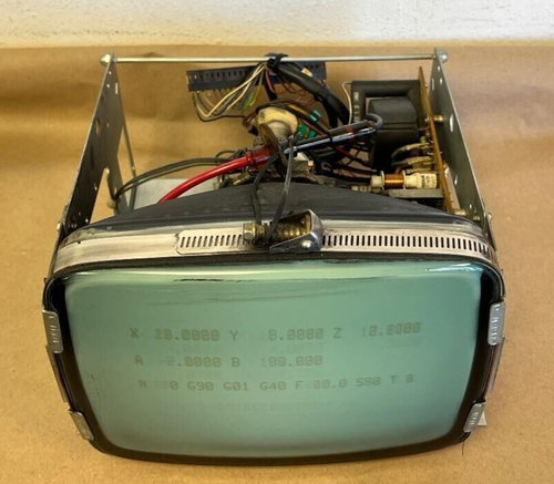 MOTOROLA 9" MONITOR MODEL M2000-355, FROM BOSTOMATIC MILL #14-40 - Picture 1 of 9