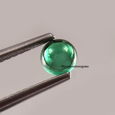 Flat Back AAA Quality Lab Grown Round Nanocry...