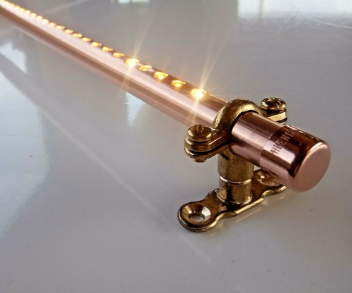 60cm warmweißes 12V Kupferlicht mit Touchdimmer oder manuellem Druckschalter. - Bild 8 von 12