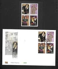 Ireland 2000 Death Centenary of Oscar Wilde (Writer) sg 1309/12 & FDC's