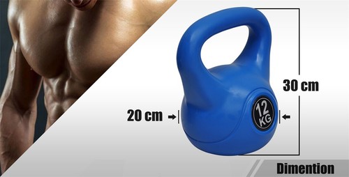 6 + 10 + 12 kg - Total 28kg Kettlebell Weight - Home Gym Training Kettle Bell - Picture 5 of 7