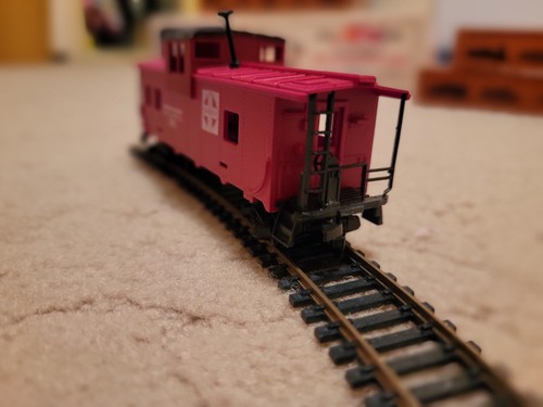 HO Scale, TYCO # 3283, 40' CABOOSE, Santa Fe, Original TYCO Box - Picture 5 of 9