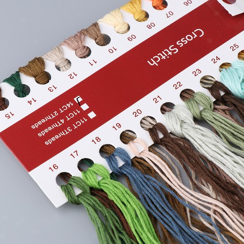 Gestempeltes Kreuzstich-Set Tier Hirschmuster Weihnachtsgeschenk 14KT 29x36 cm - Bild 6 von 12