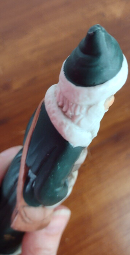 Weihnachtsmänner aus aller Welt ~ 6 handbemalte Porzellan Weihnachtsmänner - Bild 7 von 8