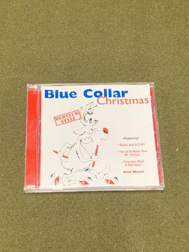 Collare Blu Natale Stile Redneck CD Musica 2005 Isola Vista Intrattenimento - Foto 1 di 3