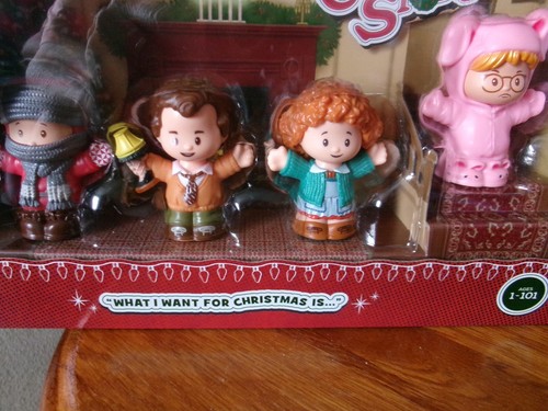 Sealed Fisher Price Little People "A Christmas Story" Four Figure Set MIP - Imagen 2 de 4