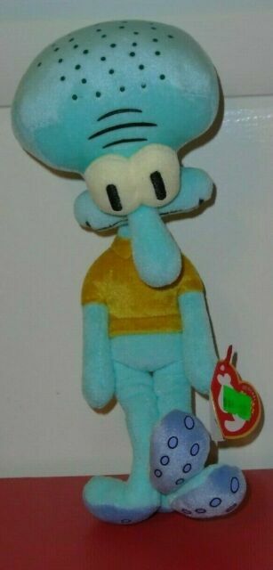 Ty Beanie Babies Squidward Tentacles 