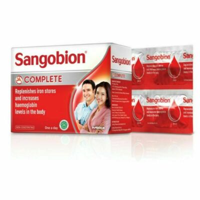 100's SANGOBION Replenishes iron stores & increase haemoglobin level NEW FAST SH