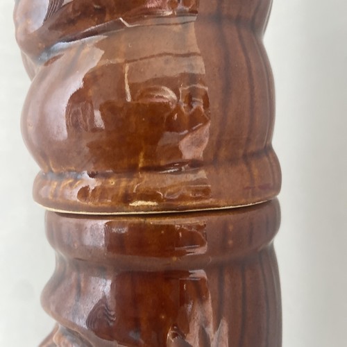 Set of 2 Vintage TIKI Bar Mugs Tumblers Vases ORCHID of HAWAII "R-76" Japan 6"t - Picture 4 of 16