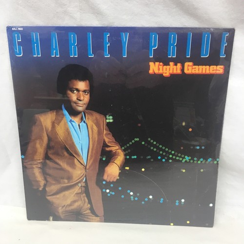 SEALED Charley Pride Night Games LP Vinyl Record Album corner notch AHL1-4822 - Picture 1 of 3