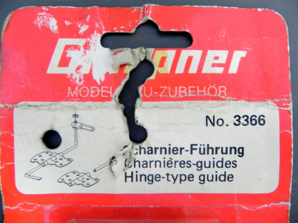 Hinges - Graupner No. 3366 - Guide Type - Lot Of 10 - Image 2 of 3