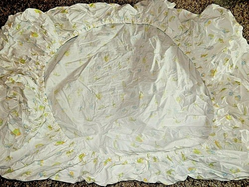 5G LN Vintage Kidsline SNUGGLE BUGS Snug As A BUG Fitted Crib/Toddler bed Sheet - Picture 5 of 6