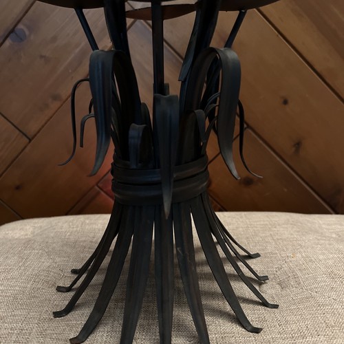 Halloween Metal Cornstalk Candle Holder - Picture 3 of 3