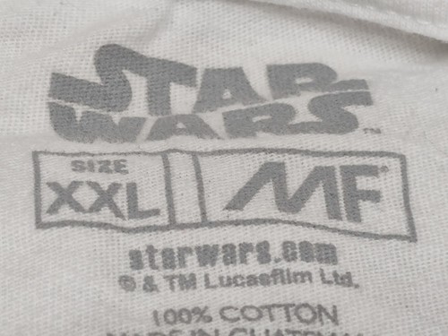Star Wars Rebel Scum Herren XX LG T-Shirt Weiß Grafik Baumwollmischung Kurzarm - Bild 10 von 12
