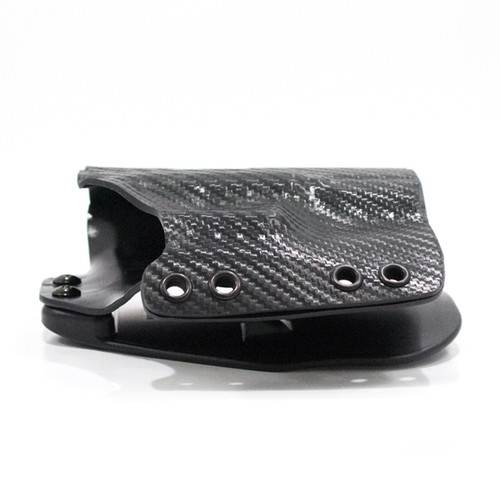 1911 - OWB Paddle Holster - Optic Ready - Matte Black & Black Carbon Fiber - Picture 7 of 10