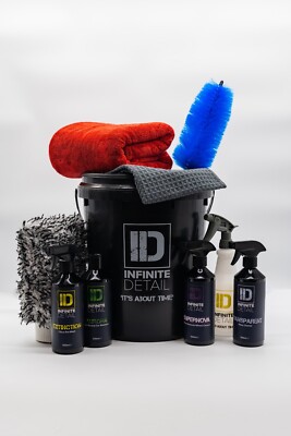 Detaillieren Autowascheimer mit Deckel und Körnung Schutz Starter Kit 