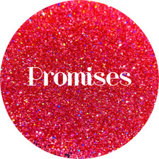 Premium Polyester Glitter - Pink Coral Holographic
