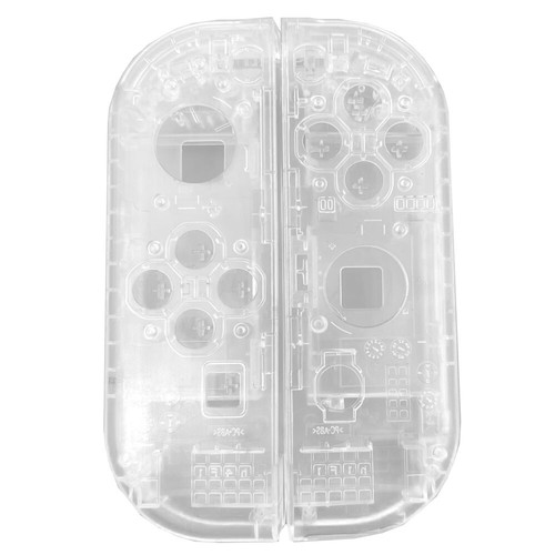 For Nintendo Switch Joy-con Controller Shell Case Transparent L&R Housing Pair - Picture 4 of 9