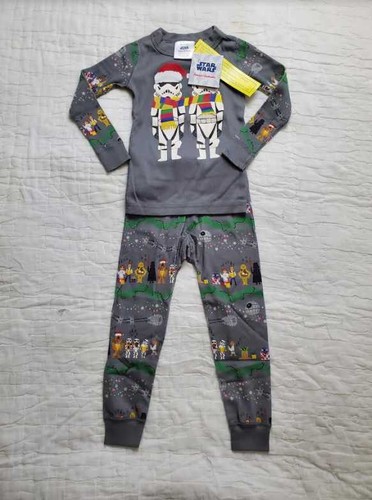NEW KIDS HANNA ANDERSSON STAR WARS LONG JOHN PAJAMAS R2D2 DARTH VADER - Picture 13 of 15