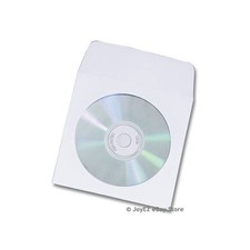 5,000 Paper CD DVD R CDR Sleeve Envelope w/ Window Flap Wholesale