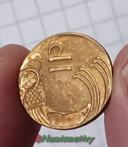 fauté : mauvais flan 1 penny Irlande erreur error - Picture 13 of 14