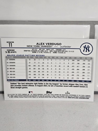 2024 Topps Chrome Autos, Relics, Inserts, & Parallels You Pick! - Bild 116 von 490