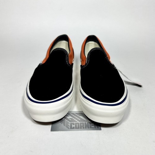 Vans Vault OG Classic Slip On LX Exuberance Orange Black VN0A45JKXDV1 Mens sz 11 - Picture 5 of 14