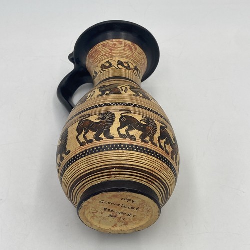 Vintage Griechische Museum Replik Keramik Kunst der geometrischen Periode 800 - 700 v. Chr. #14 - Bild 7 von 20