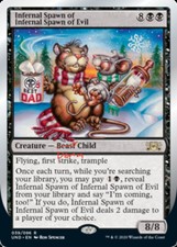 MTG - Infernal Spawn of Infernal Spawn of Evil - Unsanctioned - NM, English Magi
