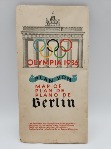 Germany Map Berlin Olympics 1936 Olympic Games - 第 3/17 張圖片
