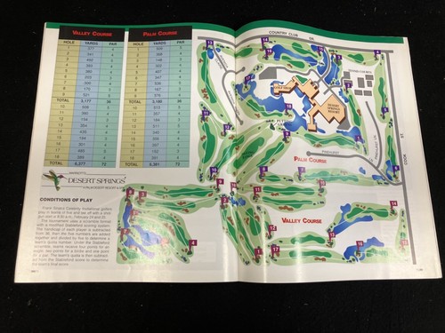 1995 FRANK SINATRA CELEBRITY INVITATIONAL GOLF TOURNAMENT PROGRAM, PALM SPRINGS - Picture 8 of 9