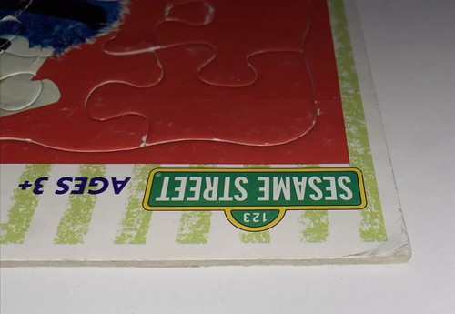 Milton Bradley Sesame Street Puzzle (2003) 20 Pieces - Cookie Monster - Picture 8 of 9