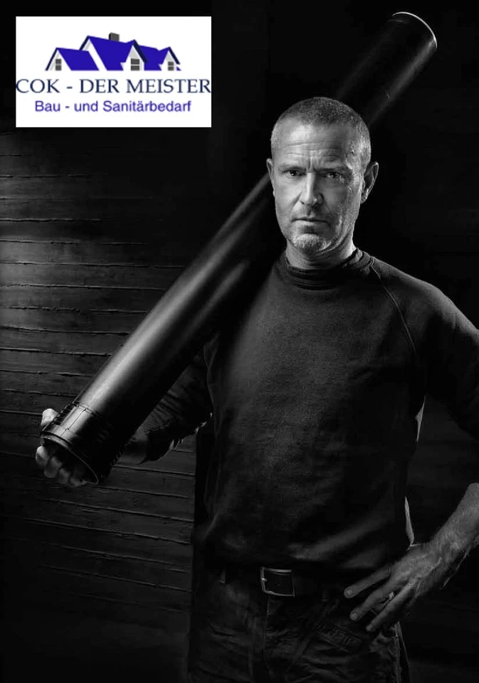 Geberit Silent-PP Rohr, Bogen, Abzweig, Übergäng Reinigungsöffnung Muffe - Bild 4 von 4