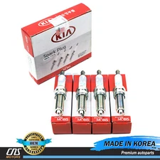 GENUINE Spark Plugs 4PCS for 2015-2024 Hyundai Genesis Kia 1884911070⭐⭐⭐⭐⭐
