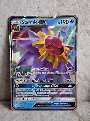 Starmie GX 14/68 HIF Verborgenes Schicksal Pokémon Karte Deutsch NM