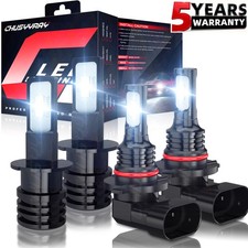 Led Headlight Kit 9005 H1 6000k Combo Bulb For 2005-2006 Acura Rsx High Low Beam