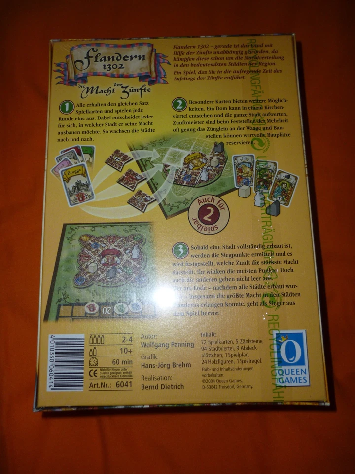 Flander 1302 - Queen Games - Neu OVP verschweißt - Box ca. 25 x 18 x 10 cm. - Bild 2 von 3