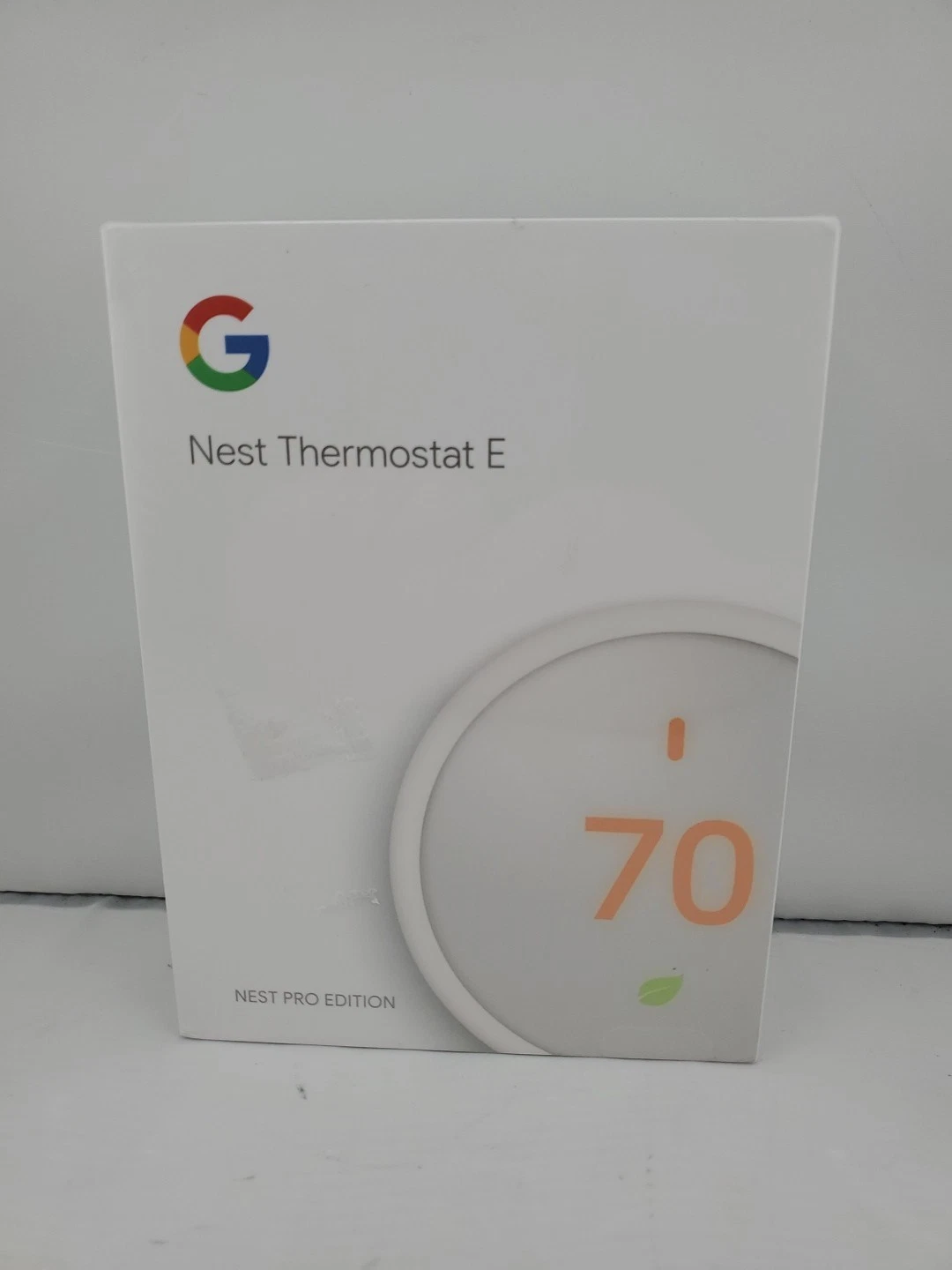 Nest Thermostat E T4001ES Programmable Thermostat - White