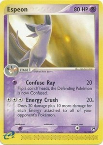 Espeon - 16/100 - Rare EX Sandstorm Near Mint